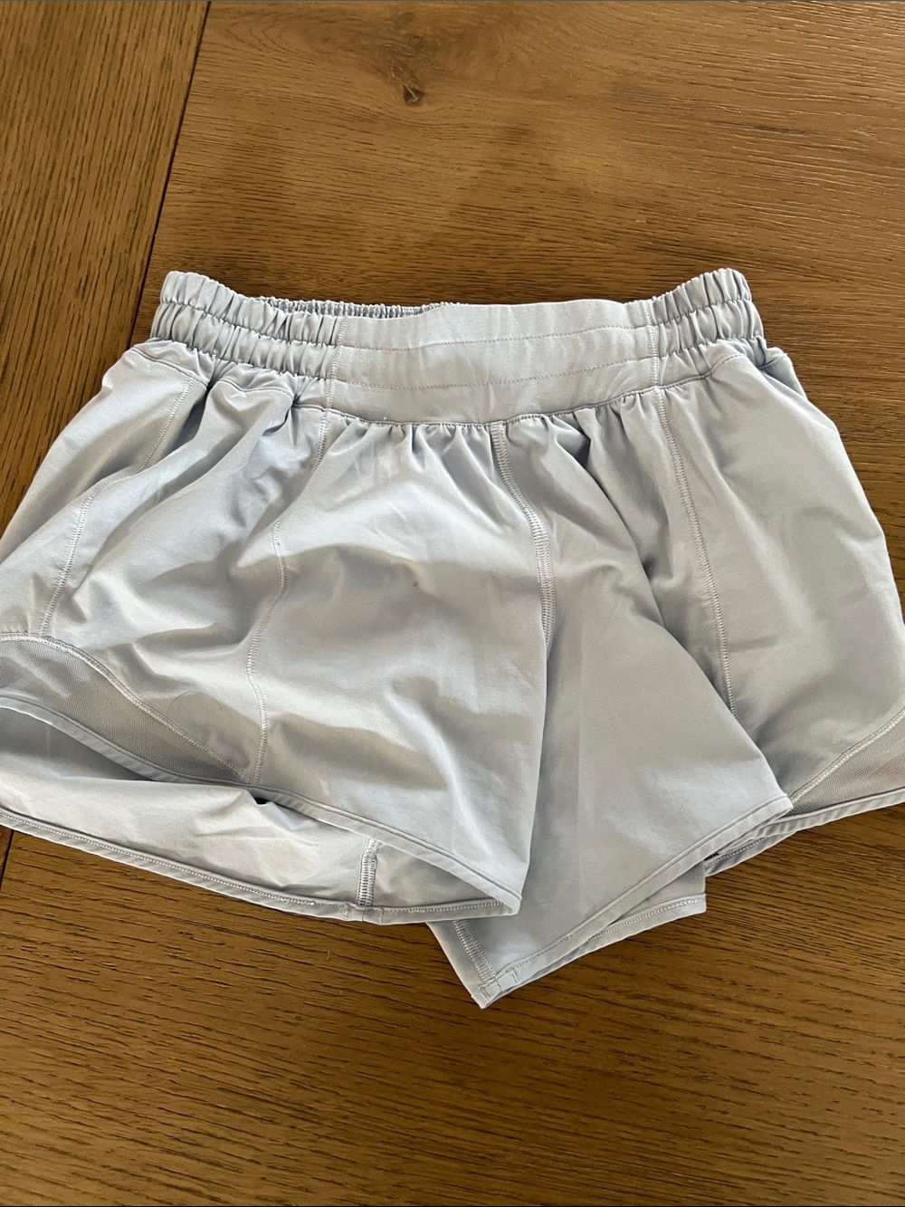 Women's Lululemon Light Blue Hotty Hot Shorts